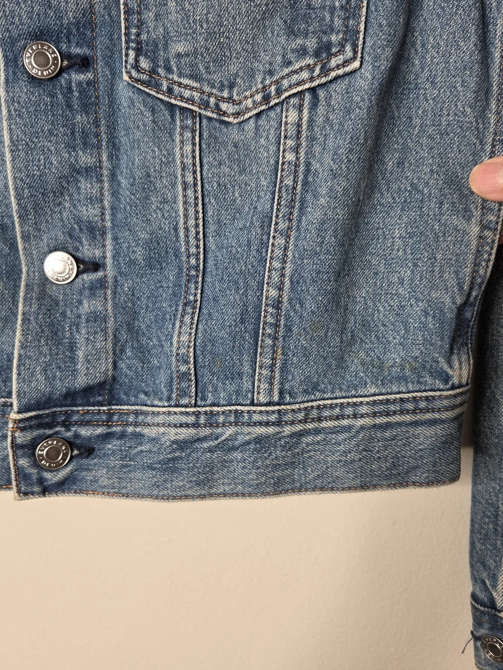 Everlane Women’s The Shruken Denim Jacket